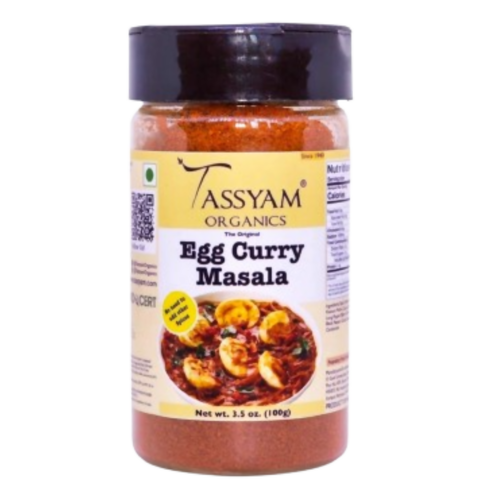 Tassyam Organics Egg Curry Masala - Distacart