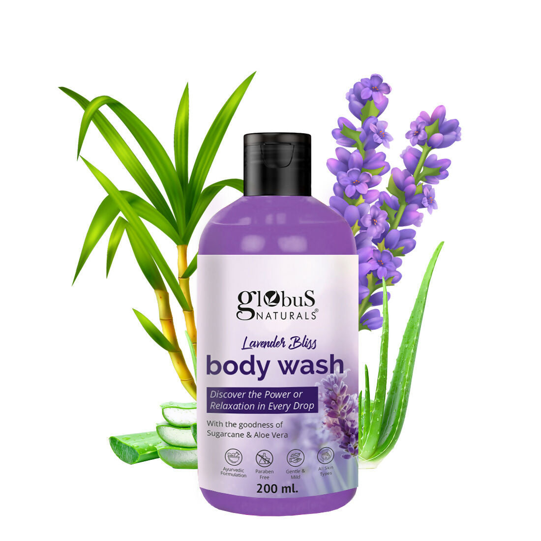 Globus Naturals Lavender Body Wash