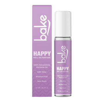 Bake Happy 100% Concentrated Perfume Oil Roll on Fragrance For Men & Women - Black Currant - Distacart