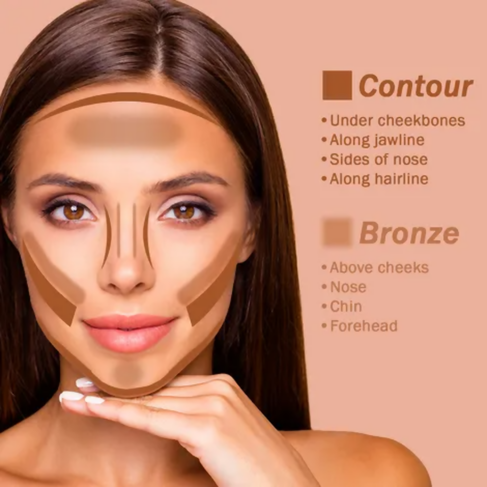 NY Bae Pro Contour & Bronze - Deep Brown 01 - Distacart