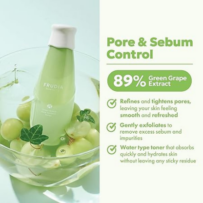 Frudia Green Grape Pore Control Toner - Distacart