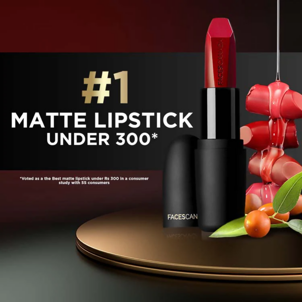 Faces Canada Weightless Matte Finish Lipstick - Buff Nude 05 - Distacart