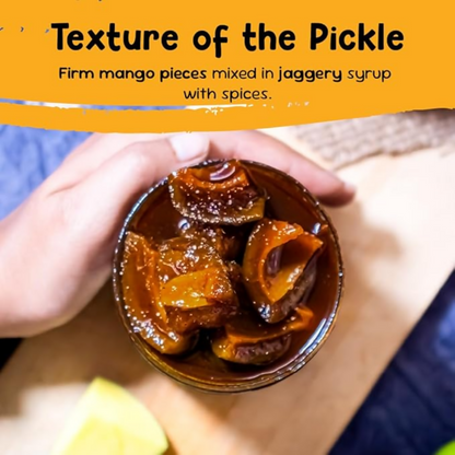 FarmDidi Sweet Mango Pickle with Jaggery - Sweet Mango - Distacart