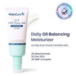 Thumbnail for Wishcare 2:1:3 NMF Water Gel Moisturizer for Oily & Sensitive Skin, Oil-Free - Distacart