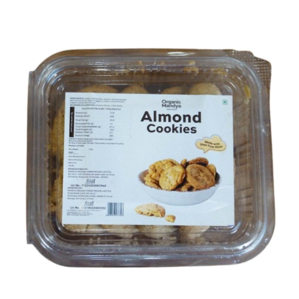 Organic Mandya Almond Cookie - Distacart