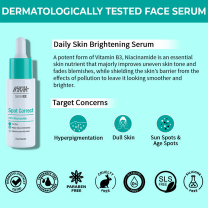 Nykaa SkinRX 10% Niacinamide Face Serum - Distacart
