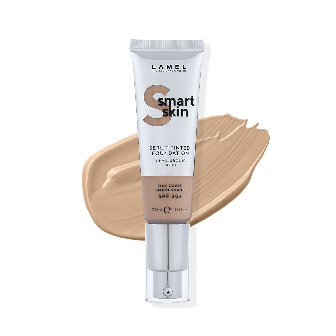 Lamel Smart Skin Serum Tinted Foundation SPF30+ - 404 Sand - Distacart