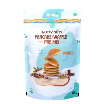 Vedas Kitchen Nutty Nuts Waffle/Pancake Premix - Dista
