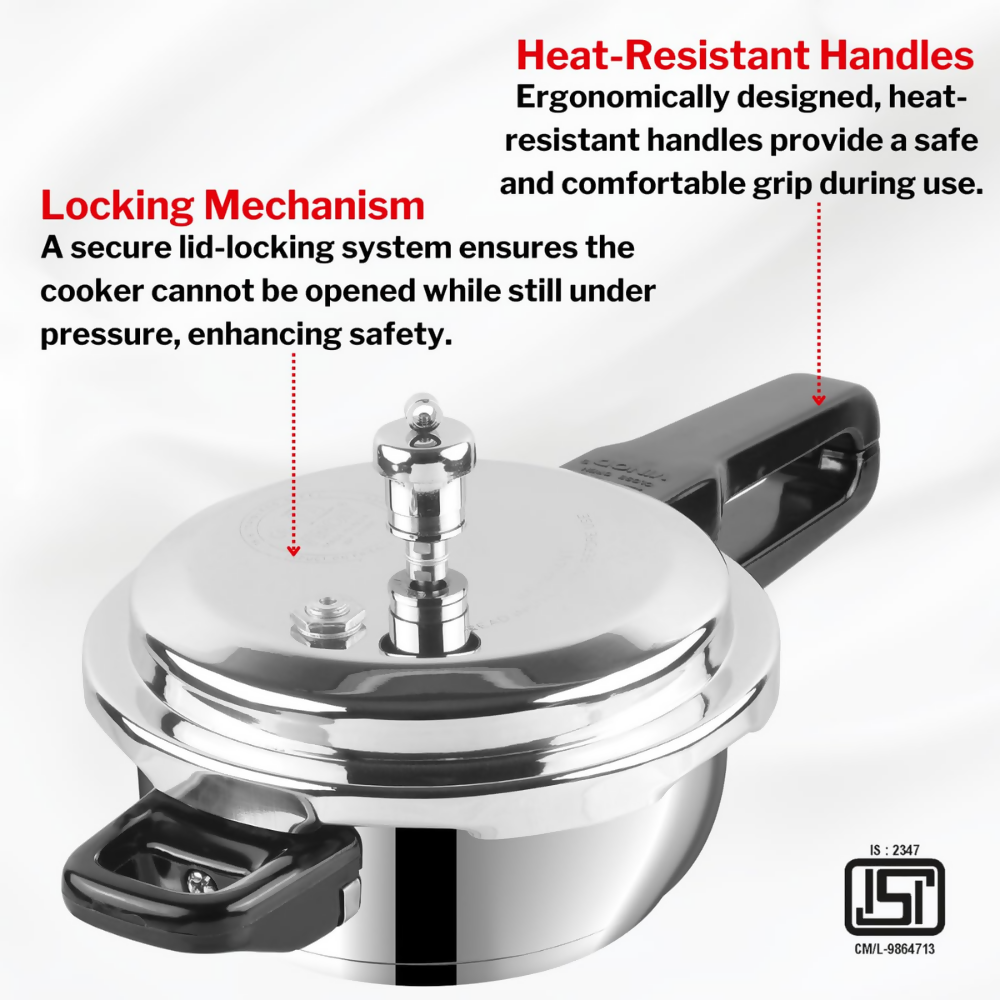 Vinod Stainless Steel Pressure Cooker - Dista