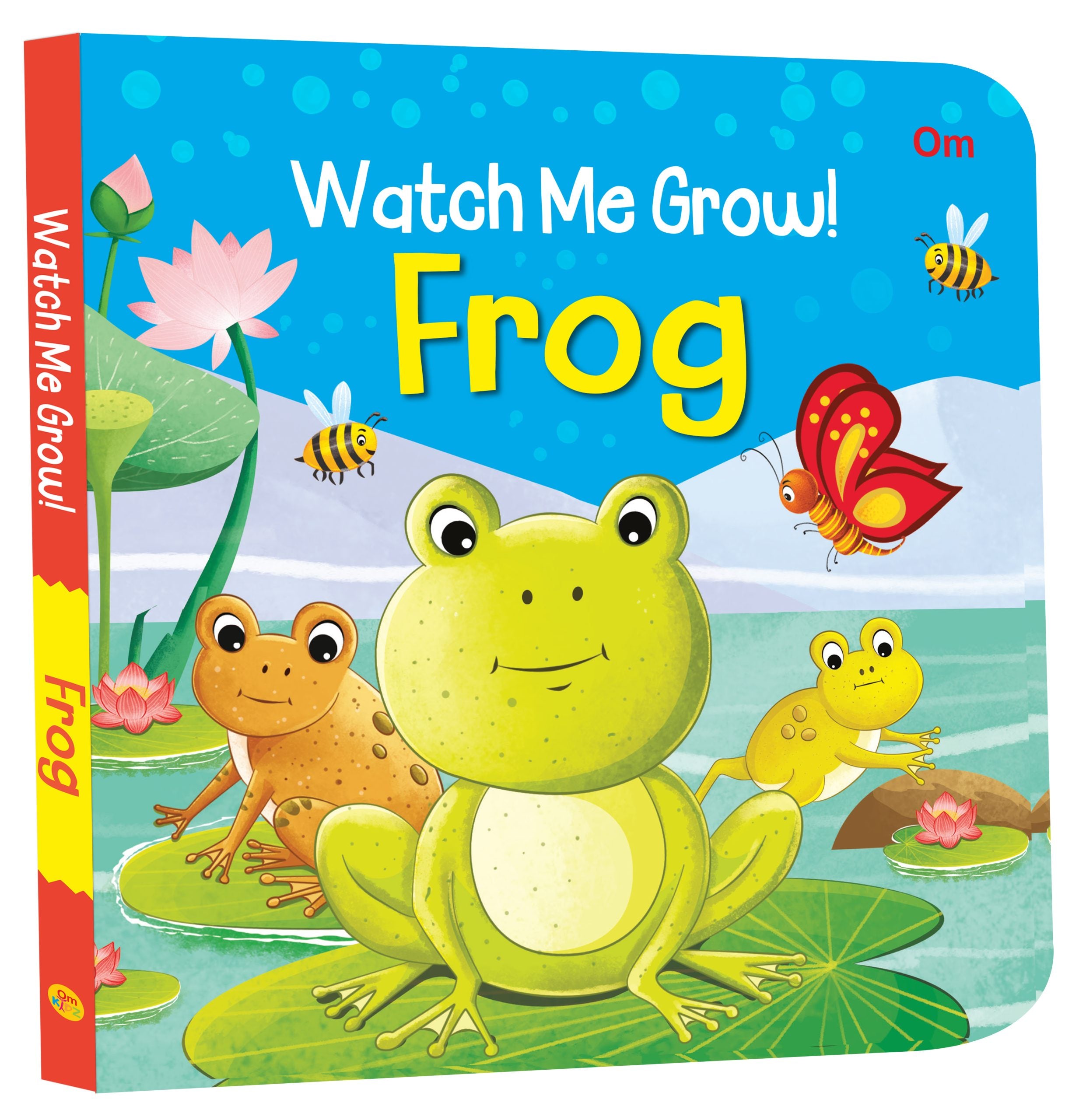 Watch Me Grow- Frog - Om Books - Distacart