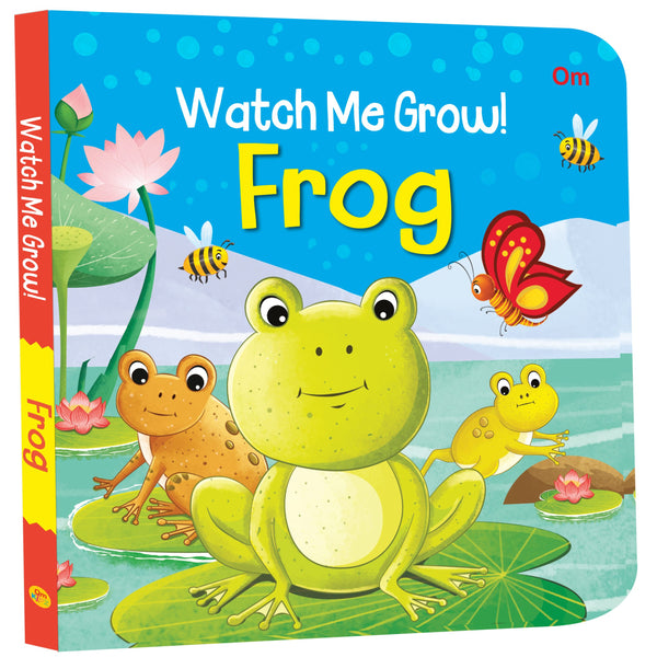 Watch Me Grow- Frog - Om Books - Distacart