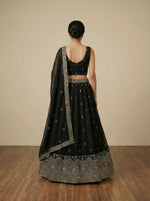 Thumbnail for Lehenga Mart Designer Indian Wedding Lehenga Choli-Black - Distacart