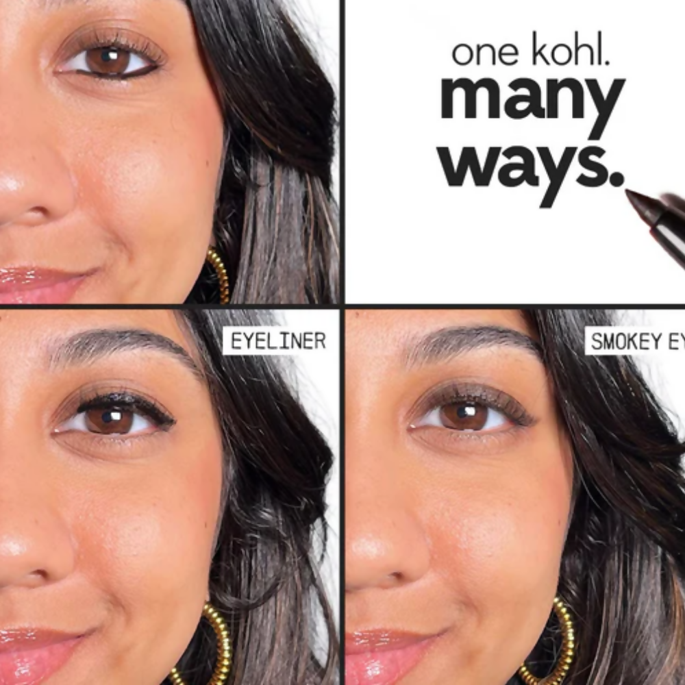 Ruby's Organics Black a Gentle & Nourishing Kajal+ Eyeliner - Distacart