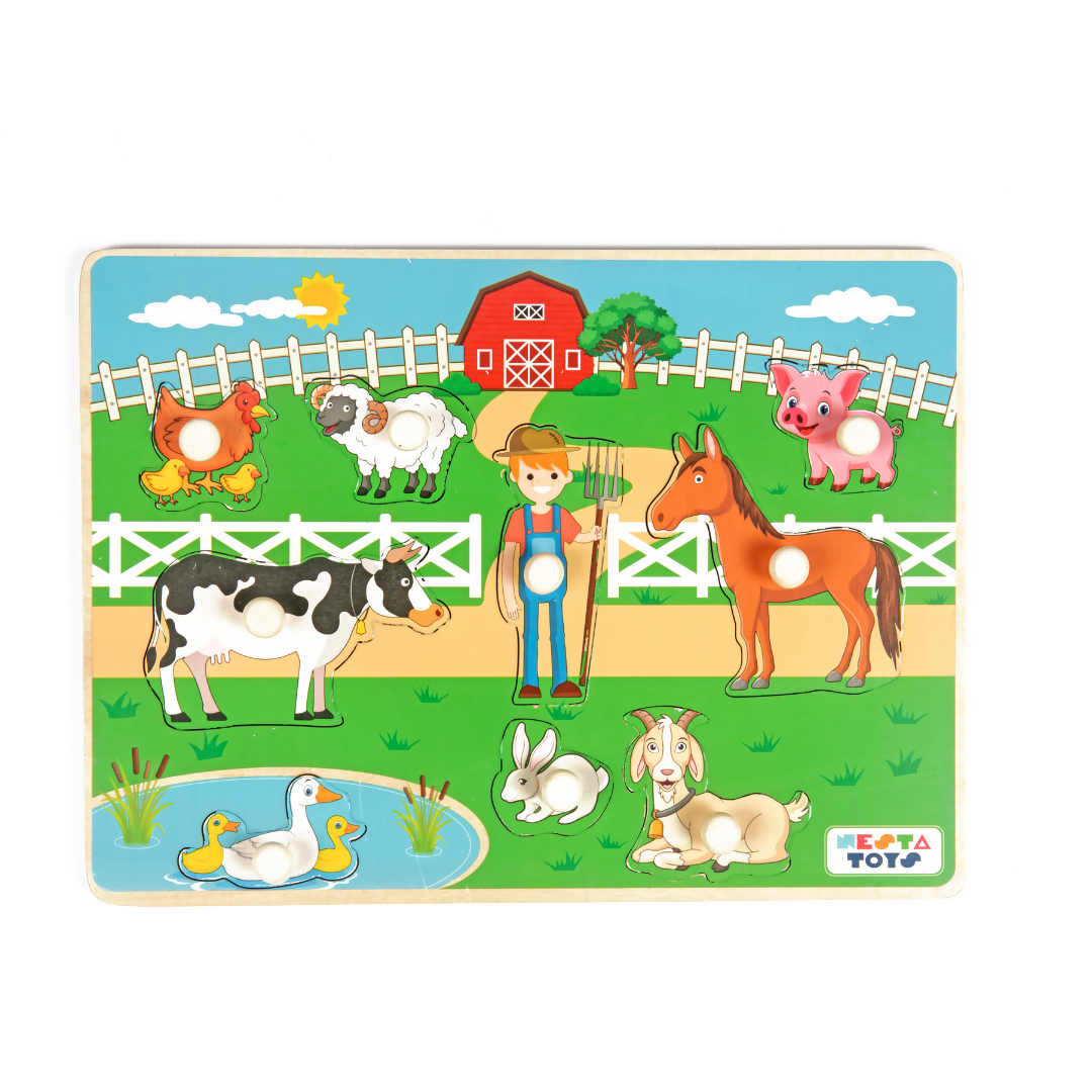 Animal Knob Puzzle 1