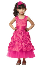 Thumbnail for Asmaani Kids Party Wear Stylish Dresses, Perfect for Parties, Functions & Vacations - Pink