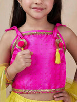 Thumbnail for Joban Fashion Girl's Pink Color Lehenga Choli