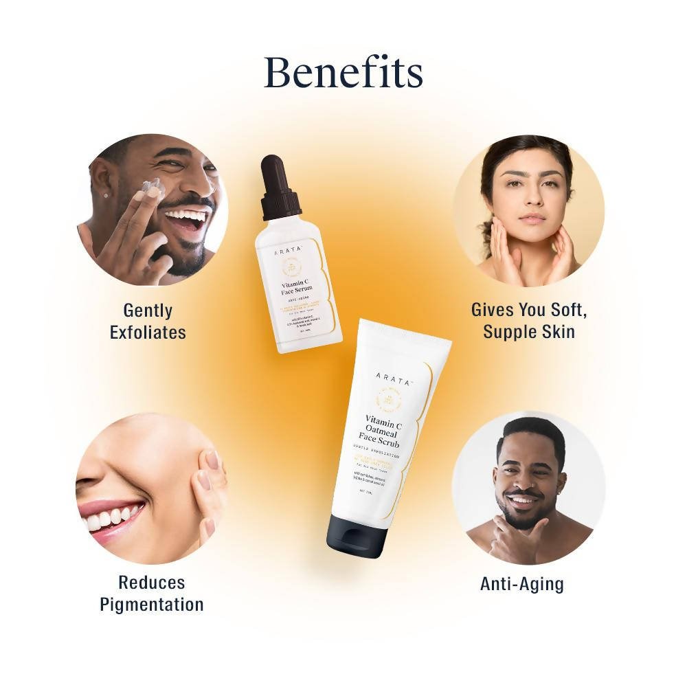 Arata Vitamin C Revitalize Face Regime