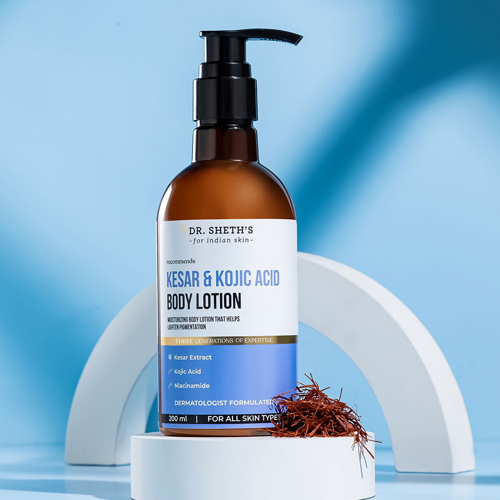 Dr. Sheth's Kesar & Kojic Acid Body Lotion - Distacart