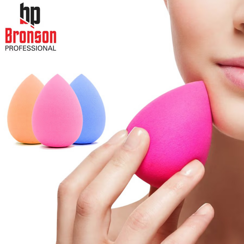 Bronson Professional Beauty Blender Sponge Makeup Applicator, Puffs - Dista