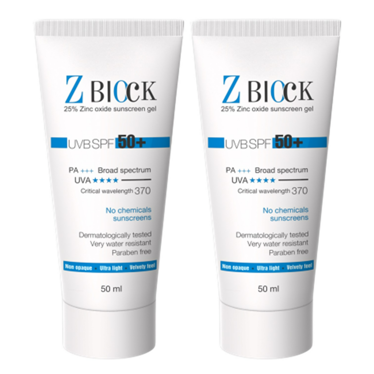 Z-Block 25% Zinc Oxide Sunscreen Gel - Distacart