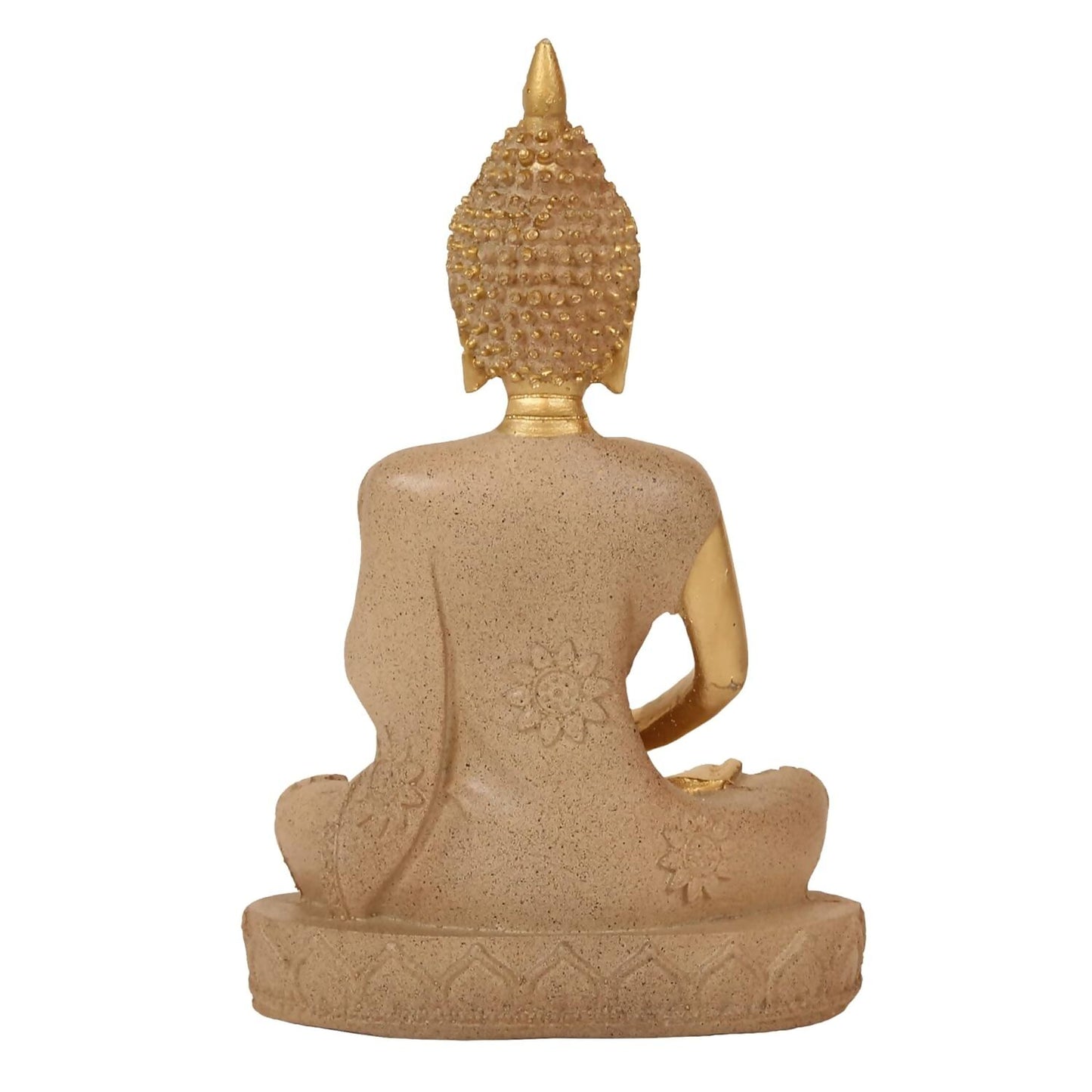 Tied Ribbons Lord Buddha Meditating Statue Idol - Distacart