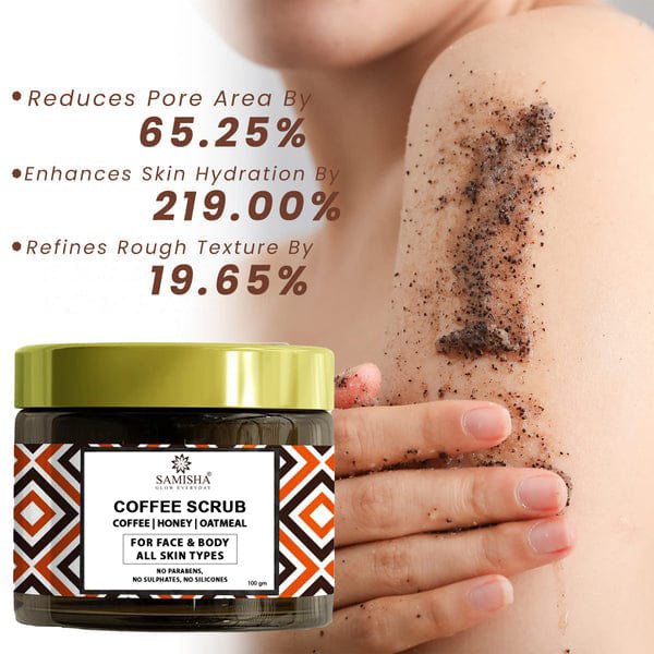 Samisha Exfoliating Face & Body Scrub - Distacart