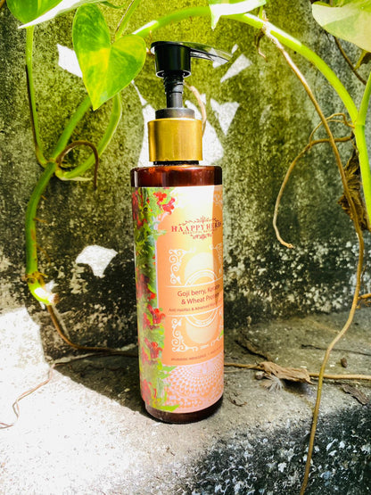 Haappyherbs Goji Berry, Keratin & Wheat Protein Shampoo - Distacart
