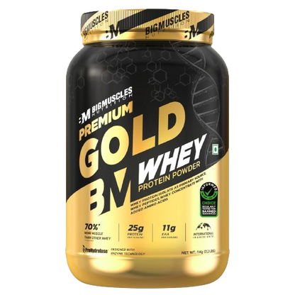 Big Muscles Nutrition Premium Gold Whey Protein - Distacart