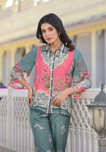 Thumbnail for Printed Pure Muslin Co-Ords Set Luxury Premium, Multicolor - Hiral Fashion - Distacart