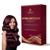 Samisha Burgundy Hair Colour Powder – Original & Organic Reddish Brown - Distacart