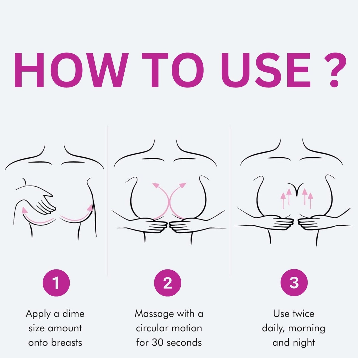 Samisha Breast Lotion For Breast Size Growth - Distacart