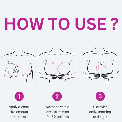 Samisha Breast Lotion For Breast Size Growth - Distacart