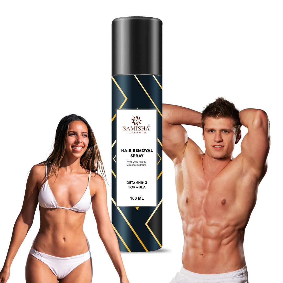Samisha Hair Removal Spray For Men & Women - Distacart