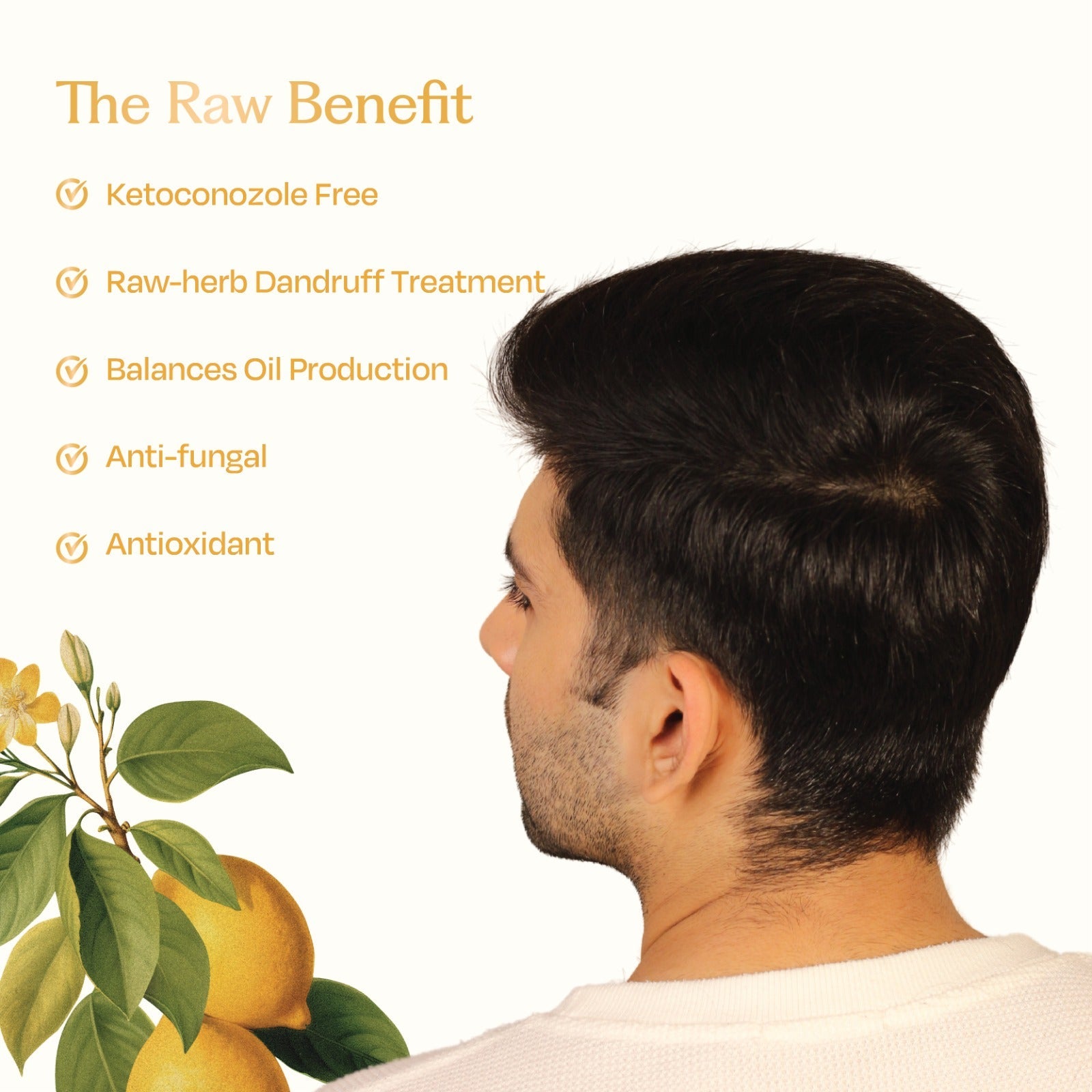 Sacred Grove Neem Leaves & Lemon Peel Anti-Dandruff Hair Mask