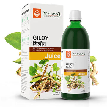 Krishna's Herbal & Ayurveda Giloy Juice / Geloy Swaras Immunity Booster - Dista