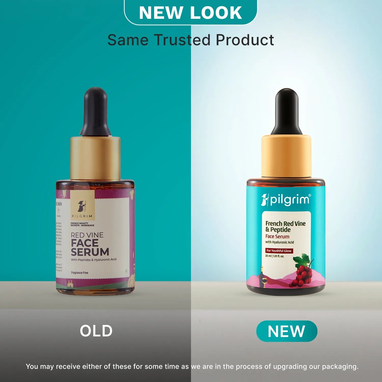 Pilgrim Red Vine Face Serum For Anti-Ageing - Dista