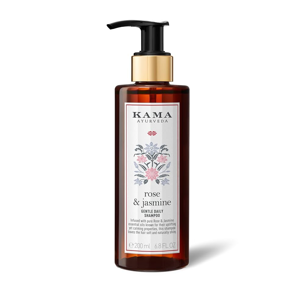 Kama Ayurveda Rose & Jasmine Hair Cleanser 200ml - Dista