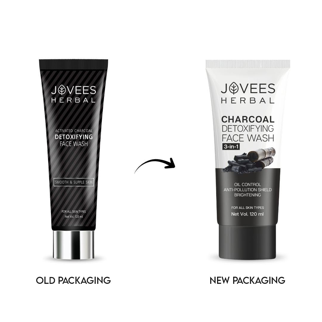 Jovees Activated Charcoal Detoxifying Face Wash - Dista