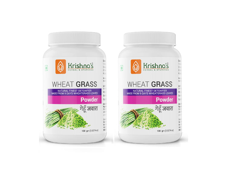 Krishna'S Herbal & Ayurveda Wheatgrass Powder - Distacart