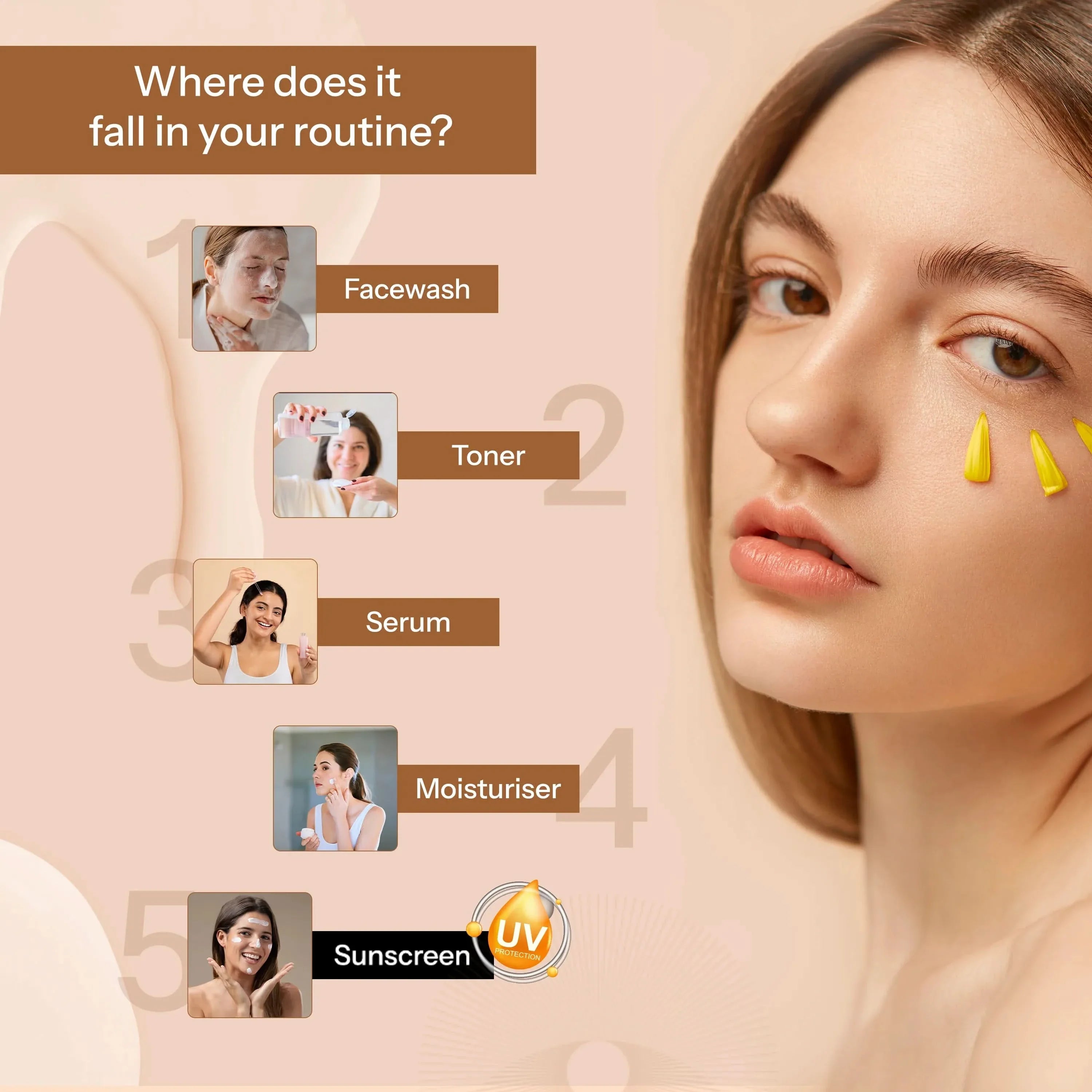 Glopetra Zinc Tinted Mineral Sunscreen Spf 50 Pa+++ - Dista