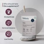Thumbnail for Miduty by Palak Notes PCOS Periods Fertility Powder - Distacart
