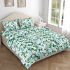 Haus & Kinder Wildflower Dream 100% Cotton Double Size Bedsheet, 144 TC - Dista