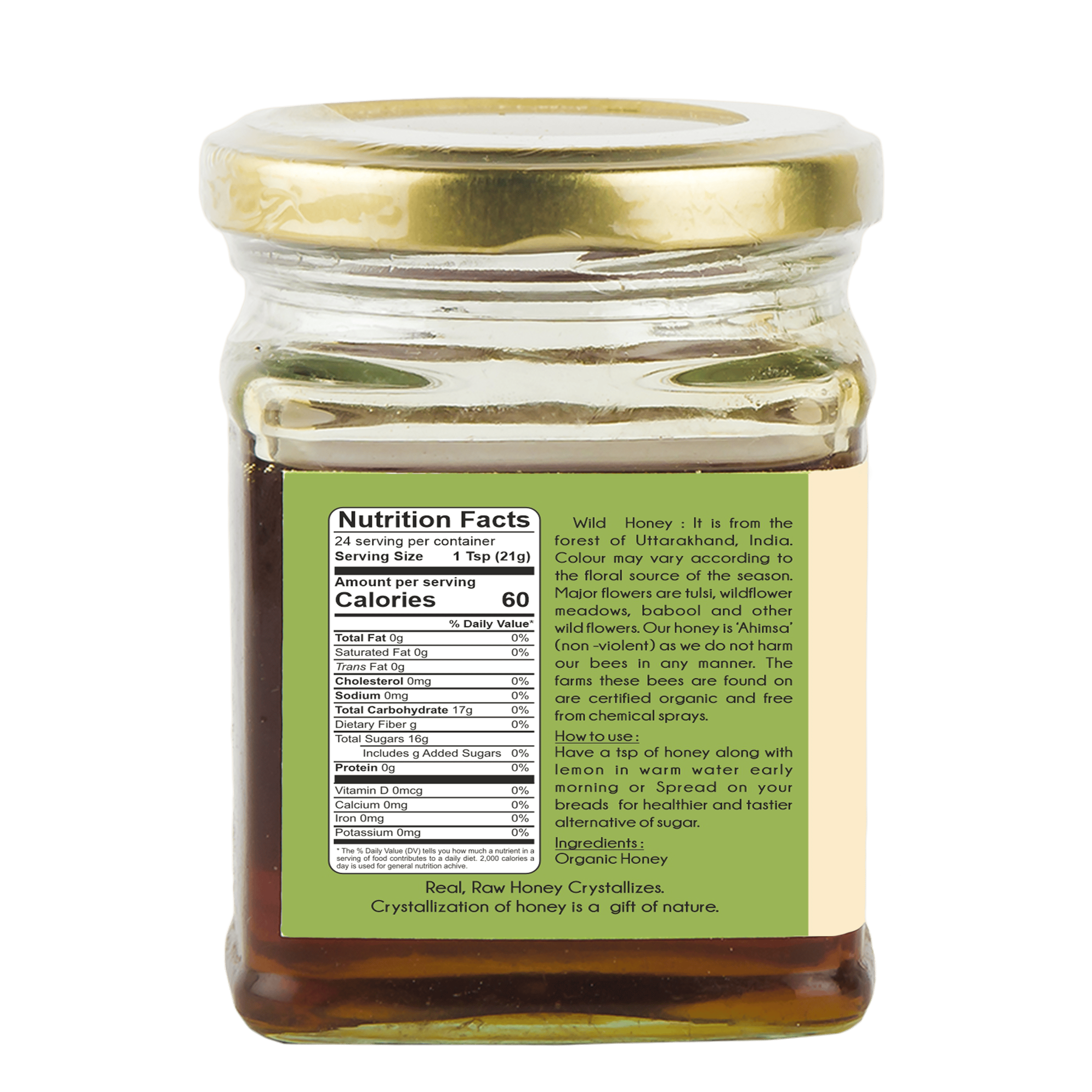 Praakritik Organic Wild Forest Honey - Distacart