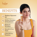 Thumbnail for Bake 10% L-Ascorbic Acid Tinted Butter Brightening Lip Balm SPF 55 PA++++