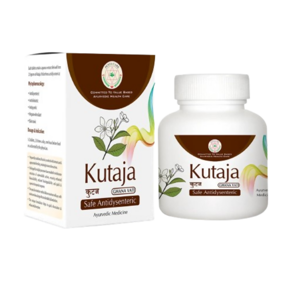 Pentacare Ayurveda Kutaja Ghanavati - Distacart