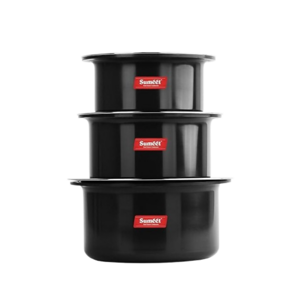 Sumeet Aluminium Cookware Set With Lid - Dista