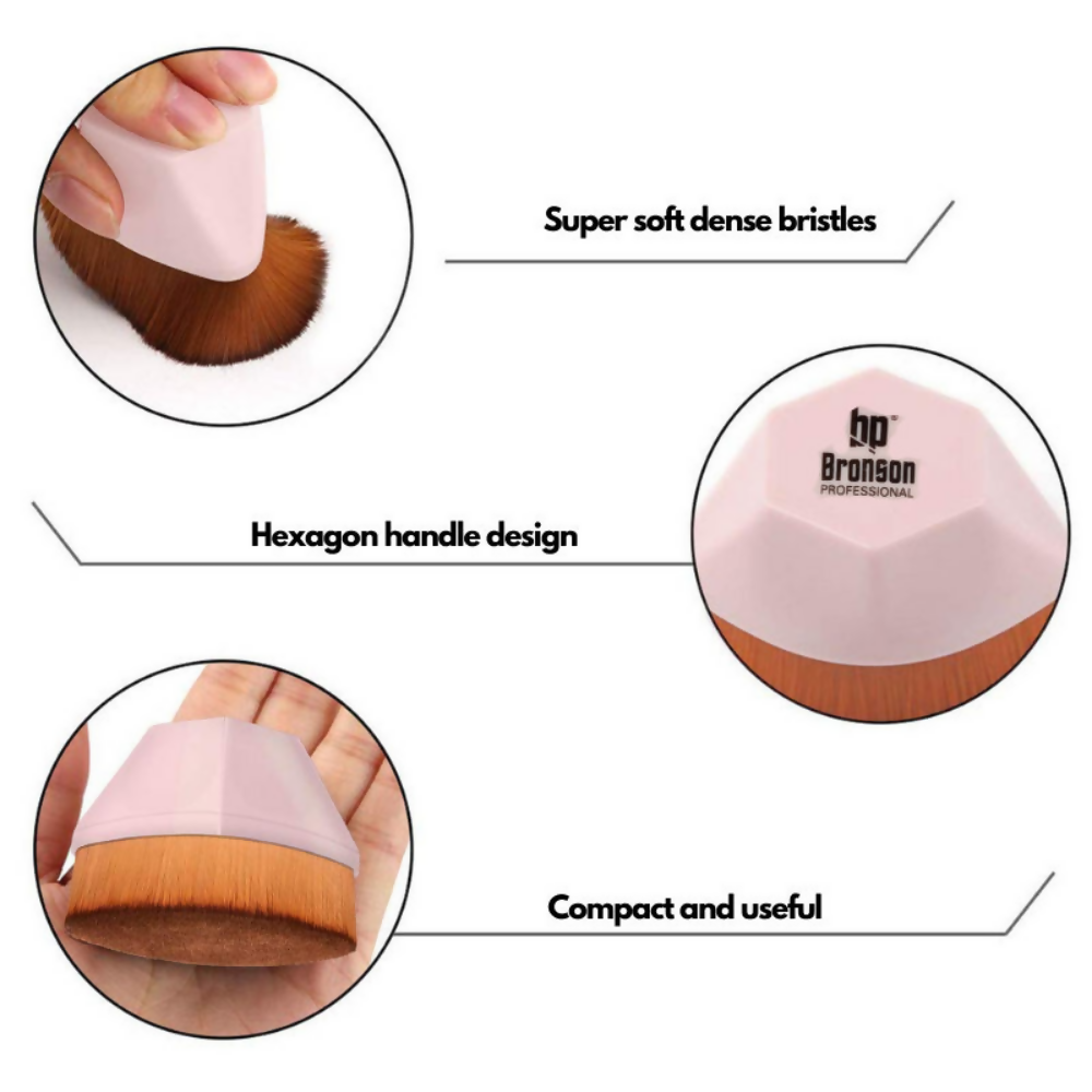Bronson Professional Diamond Magic Foundation Makeup Brush - Dista