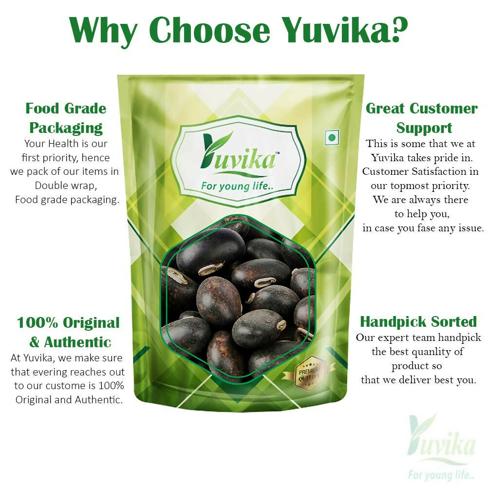 Yuvika Beej Kaunch Kala - Mucuna Pruriens - Black Kaunch Seeds - Cowhage