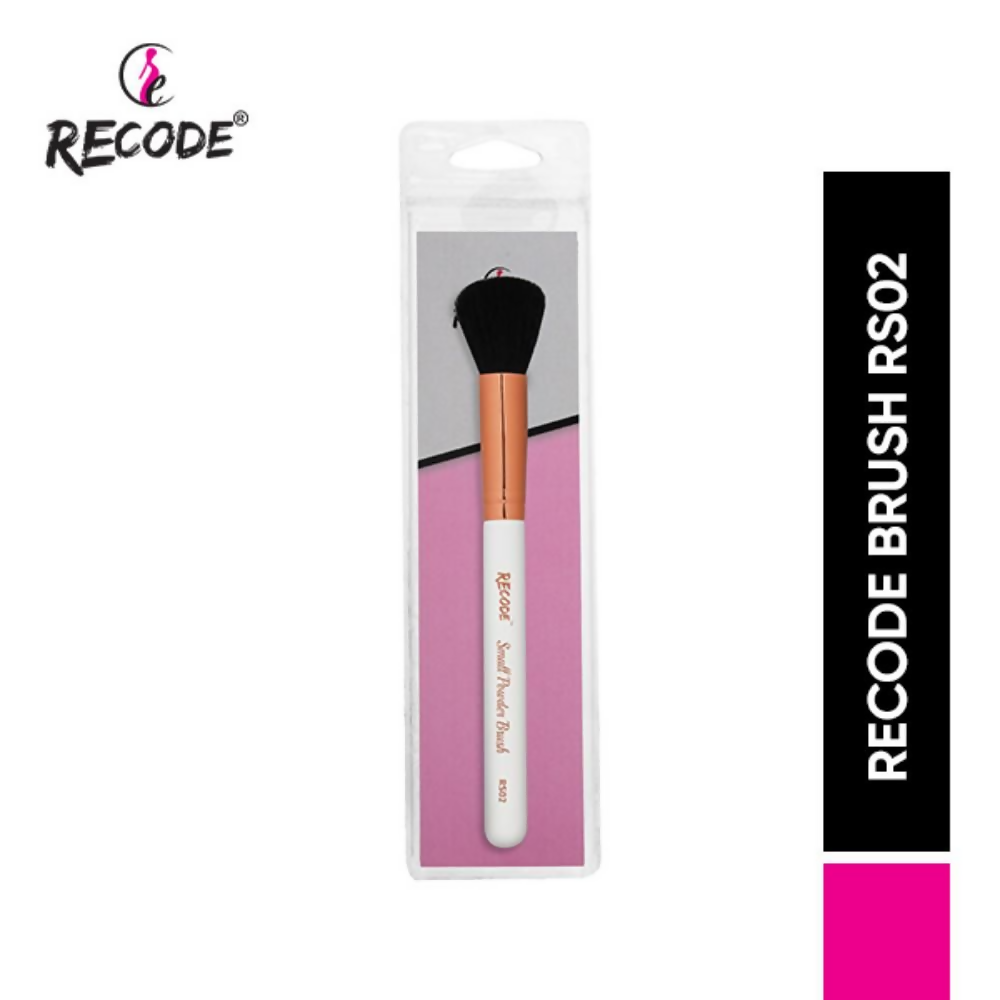 Recode Small Powder, Bronzer & Contour Brush - RS 02 - Distacart