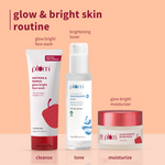 Thumbnail for Plum CTM Combo - Saffron & Papaya Face Wash, Niacinamide Toner
